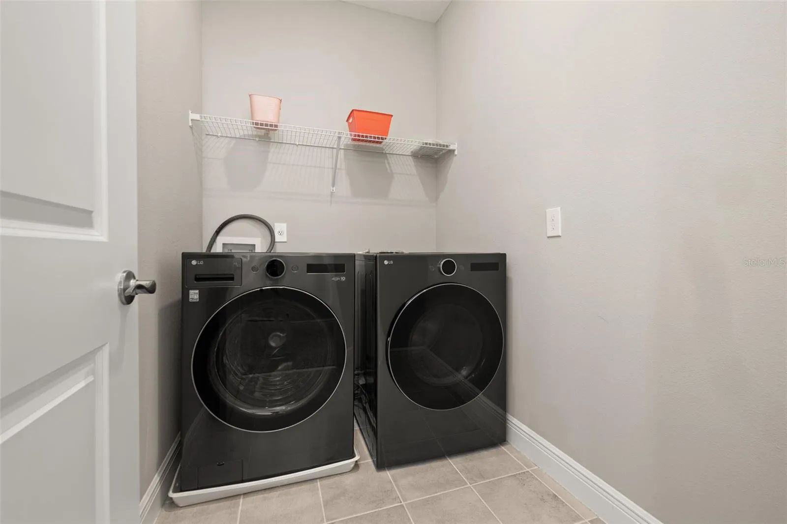 Upstairs laundry room
