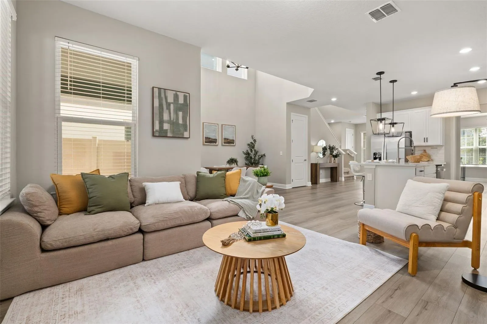 open floor plan