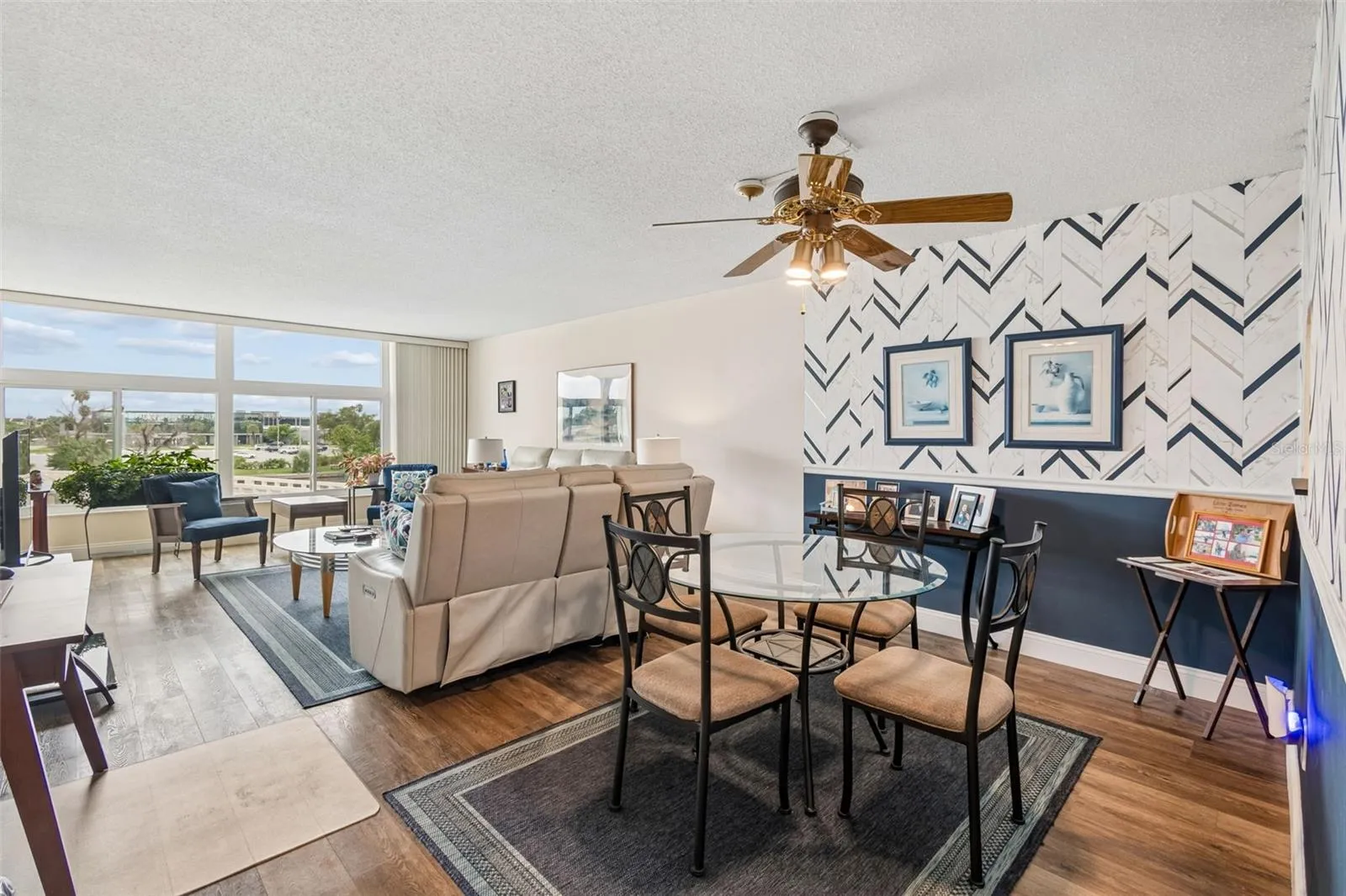Dining Room and Living Room