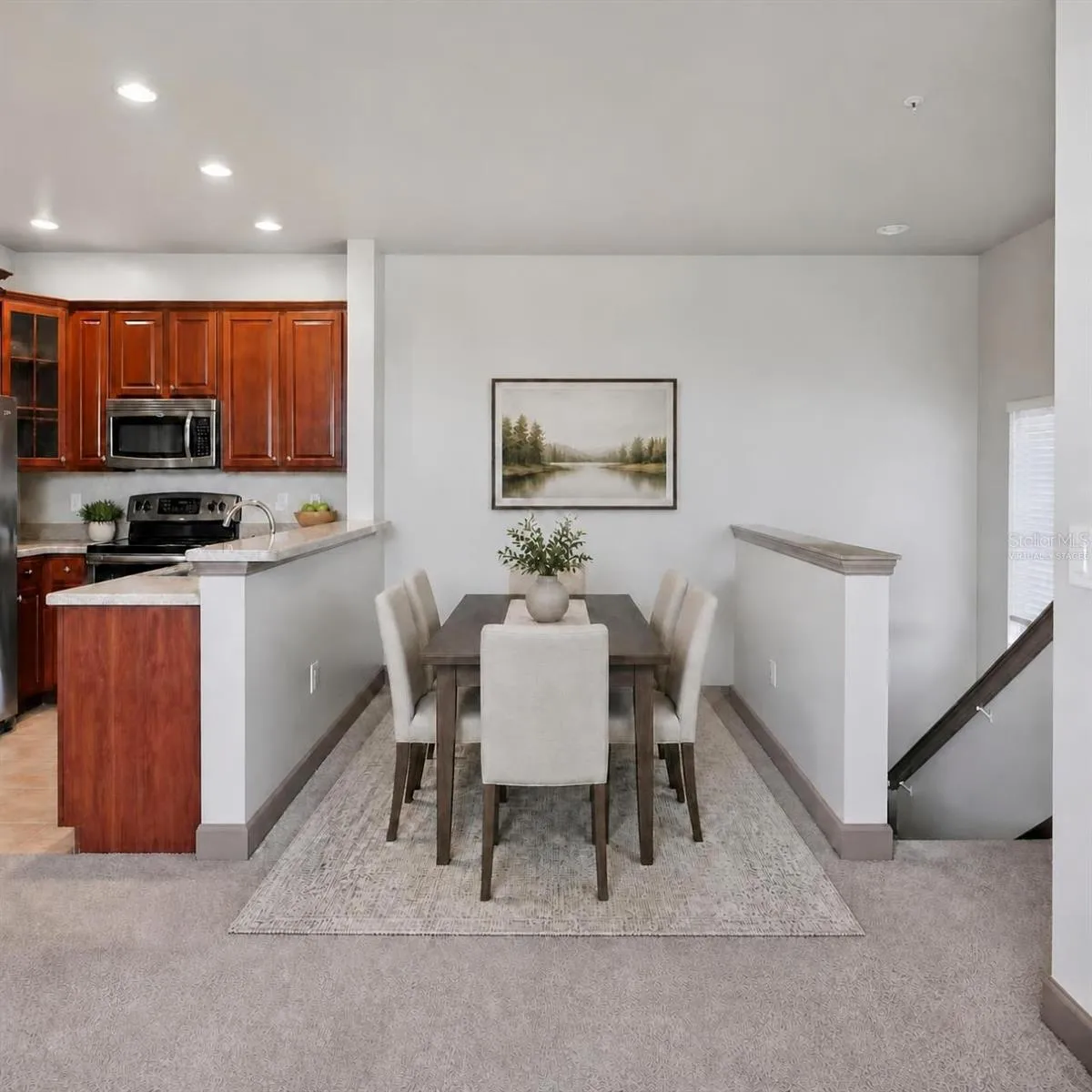 Dining Area - Virtually Staged