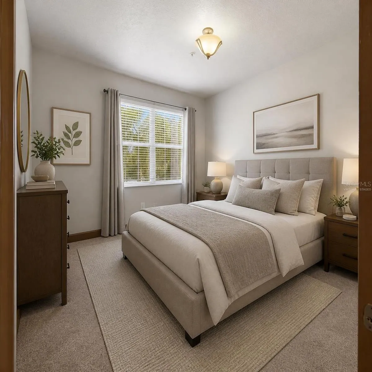 Primary bedroom - Virtually Staged