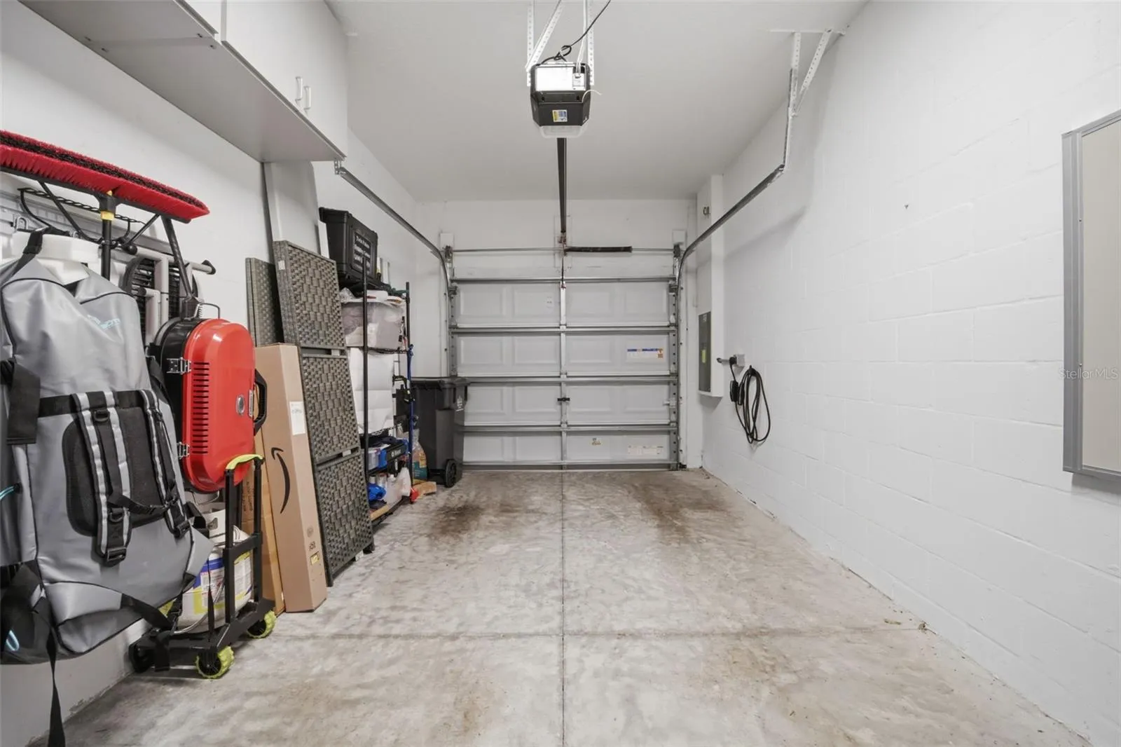 Garage with storage