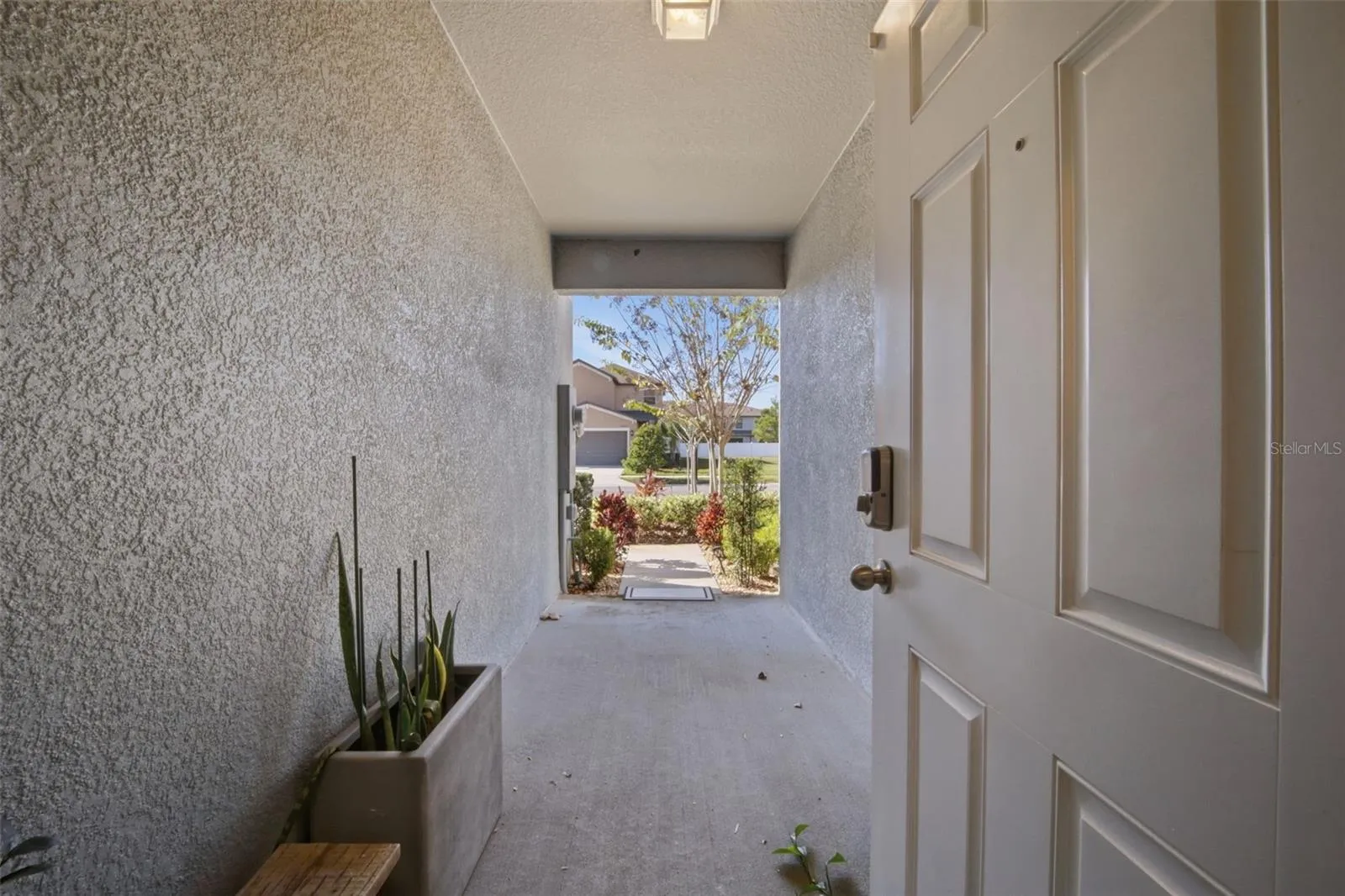 Entry to front door