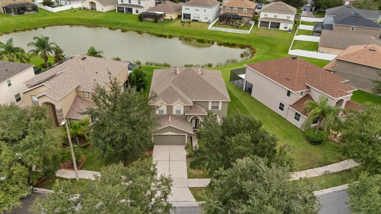 Long Driveway plus 2 Car Garage
