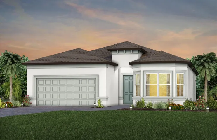 Exterior Rendering, Elevation FM 3