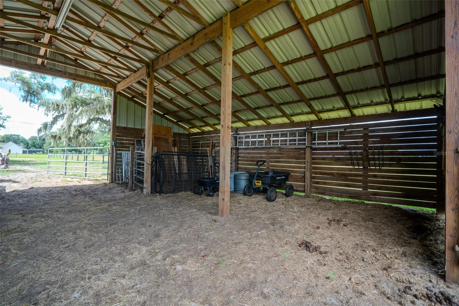 Barn equipment room