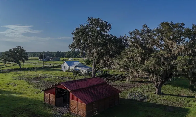 Drone looking East