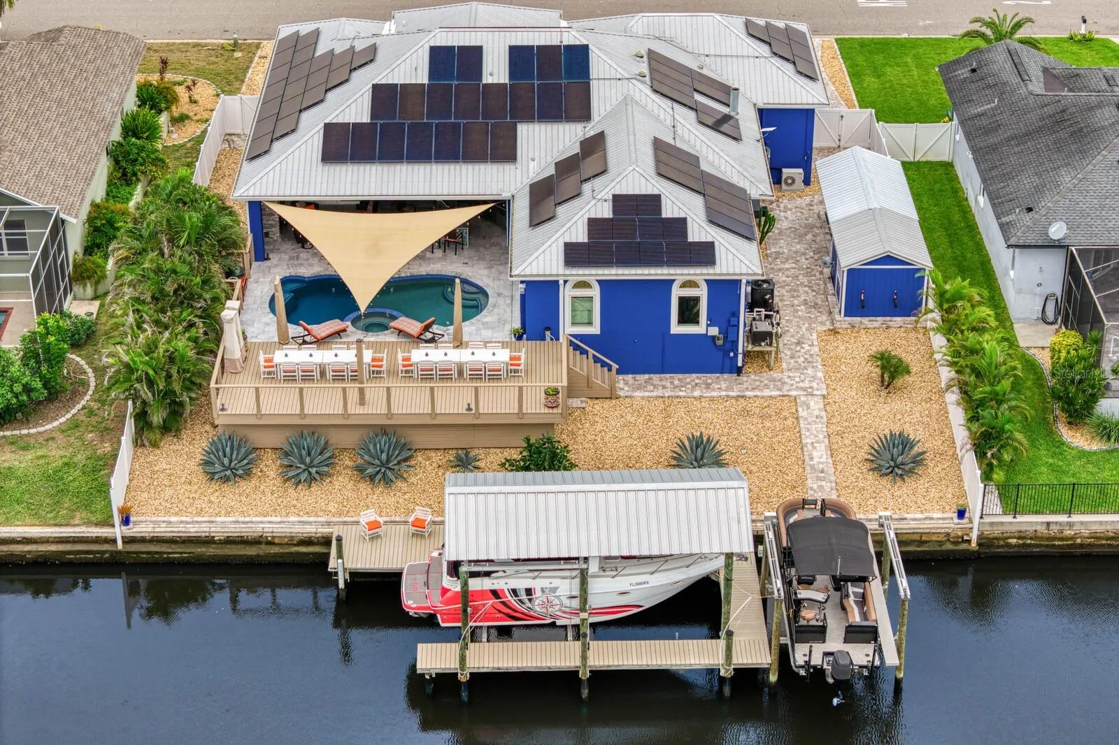 Metal roof installed in 2017