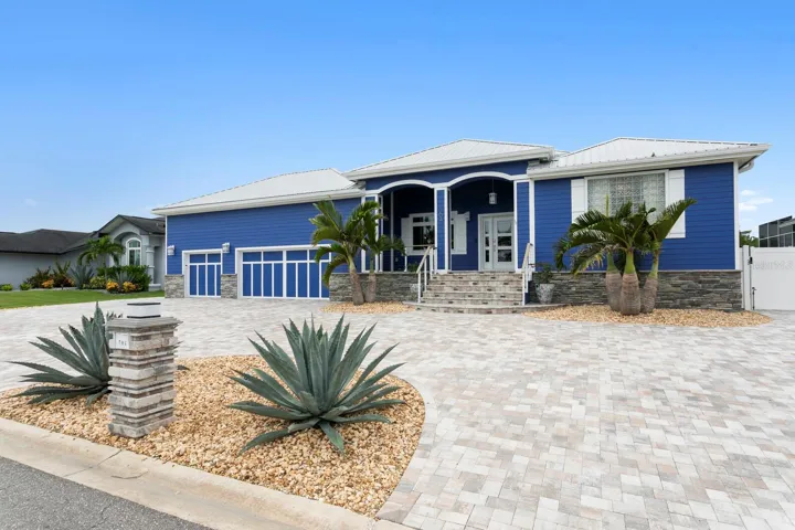 Low maintenance Xeriscaping in front and rear yard