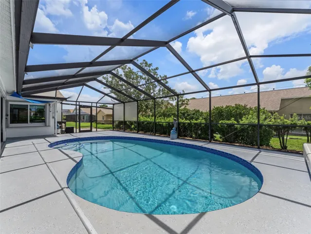 Salt Water heated pool