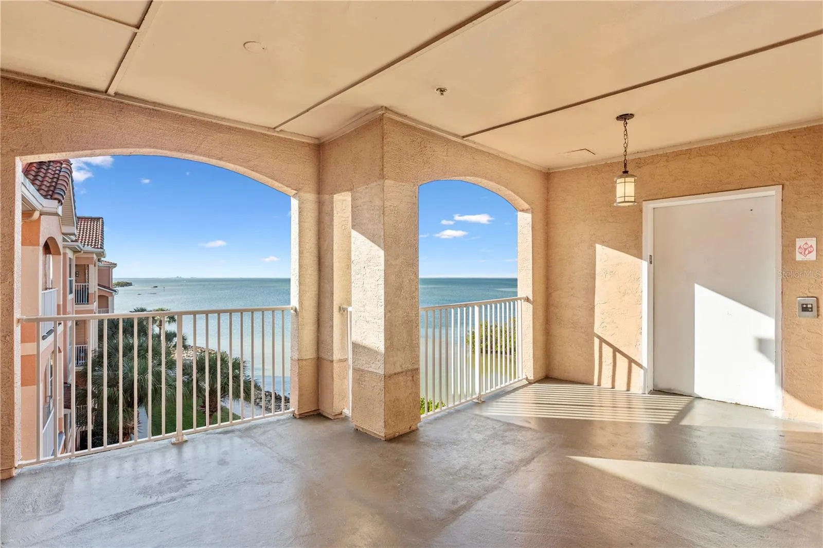 Open Bay Views from the front door of Unit 9-311, w/ New Elevator!