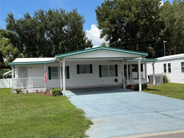 Front of the house