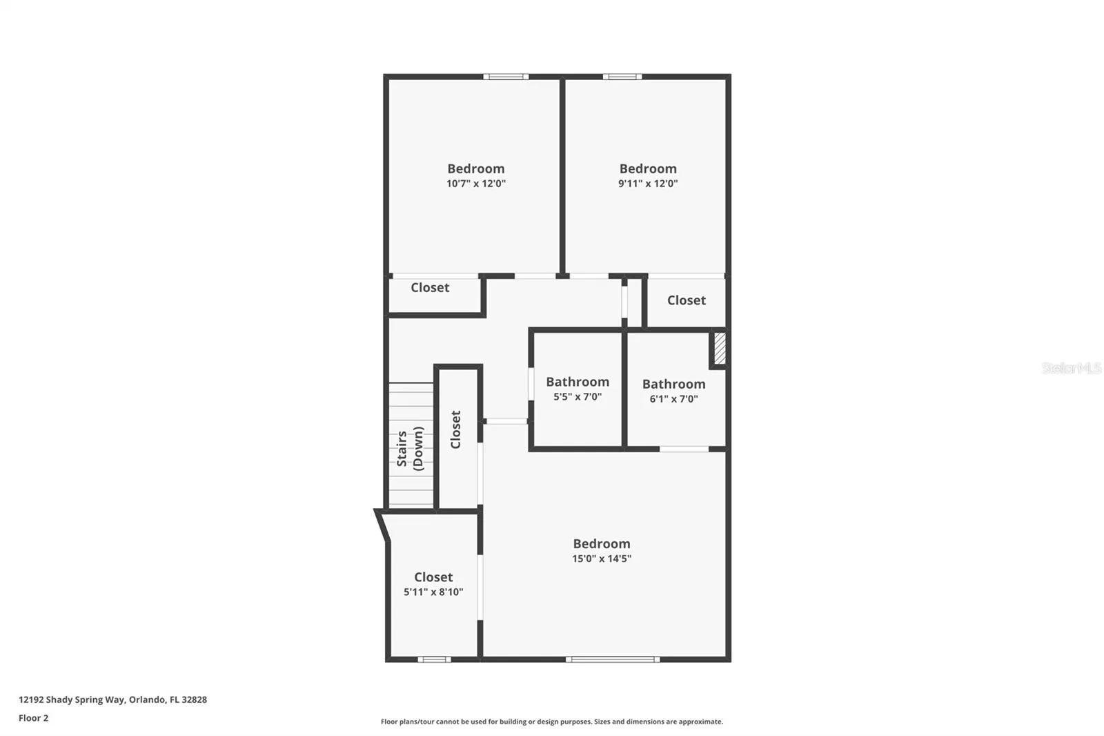 Second Floor Floorplan