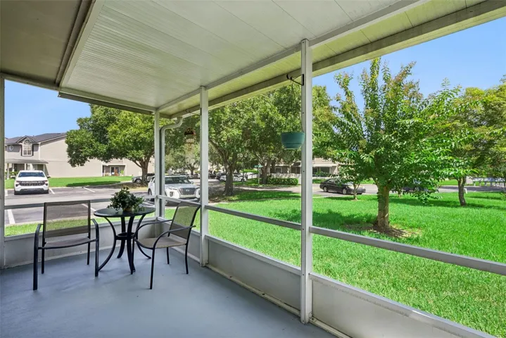 Screened Back porch