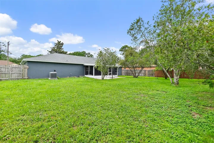 Fully Fenced Backyard