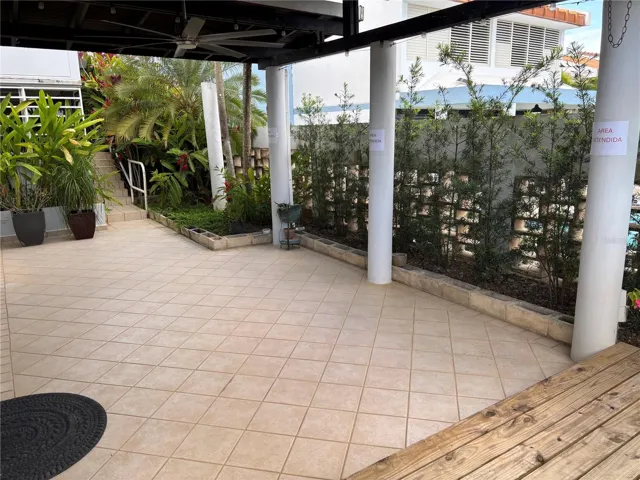 Covered Terrace