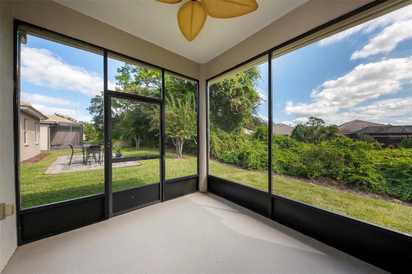 Rear porch