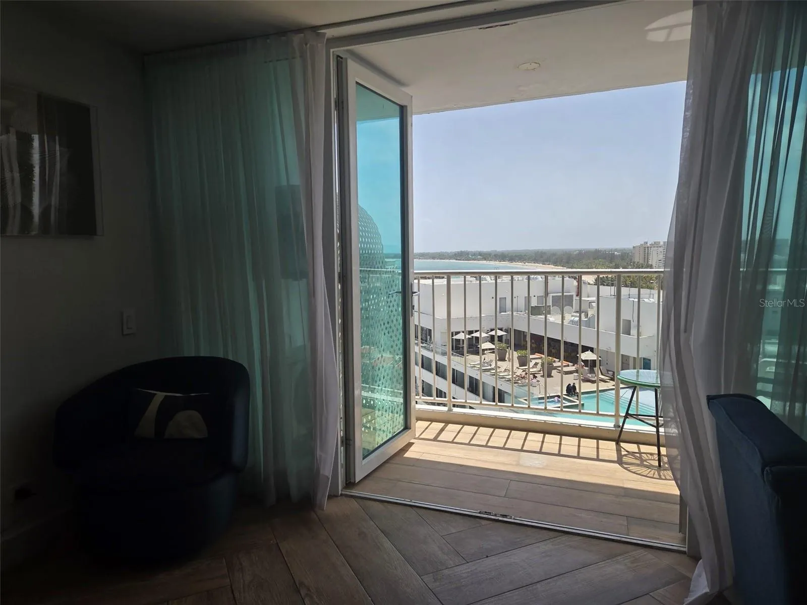 Even sitting on your sofa you'll have a great view!