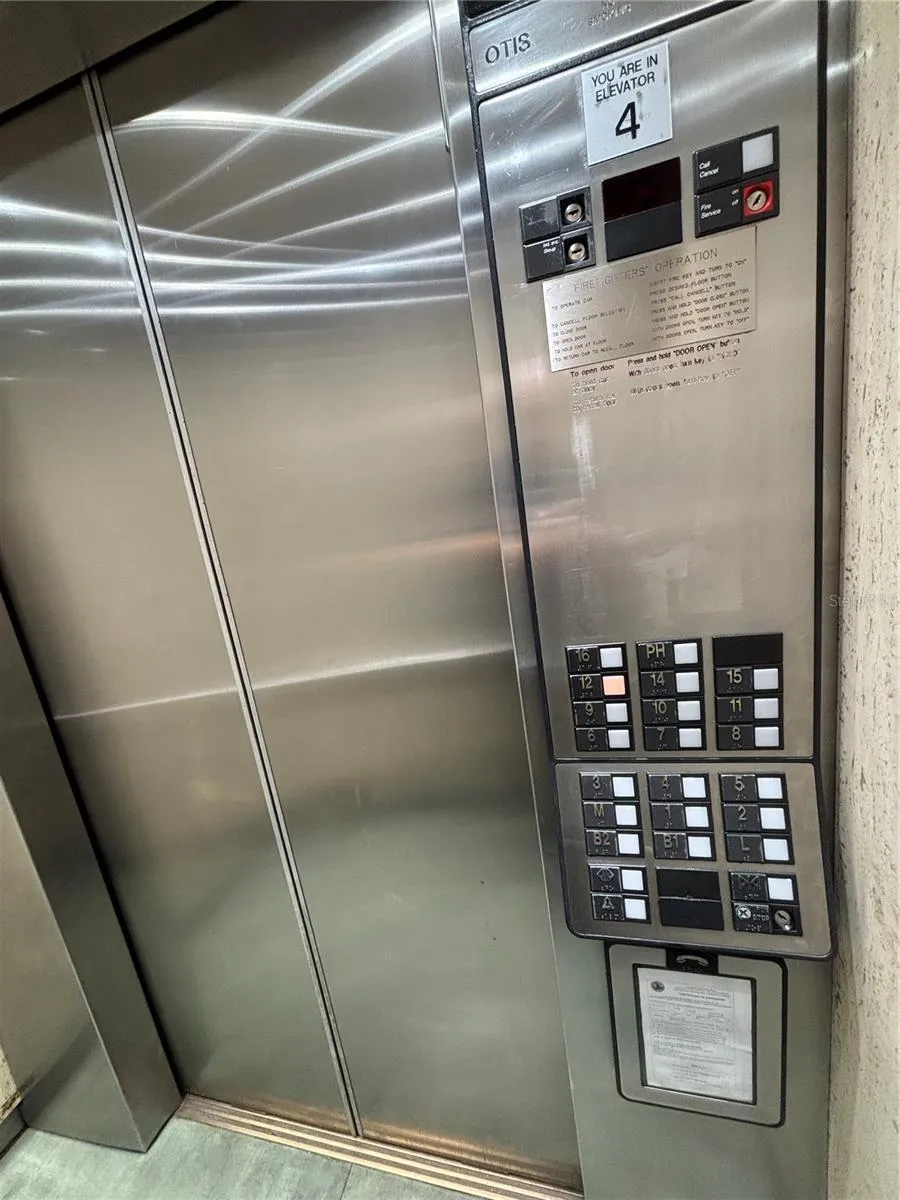 Elevator banks at both ends of the building for easy access.