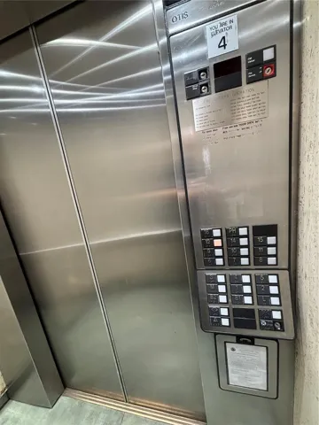 Elevator banks at both ends of the building for easy access.