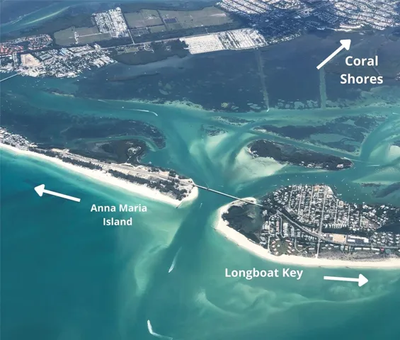 Coral Shores East Waterway to the Gulf
