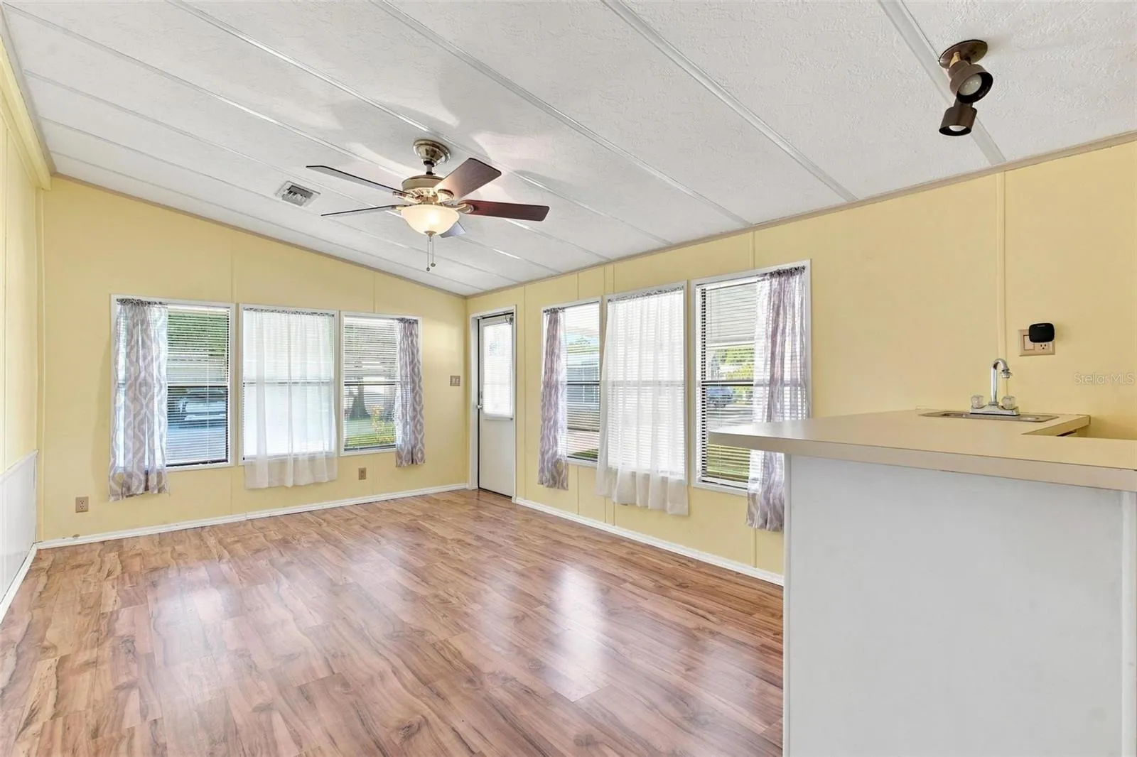Looking toward front door