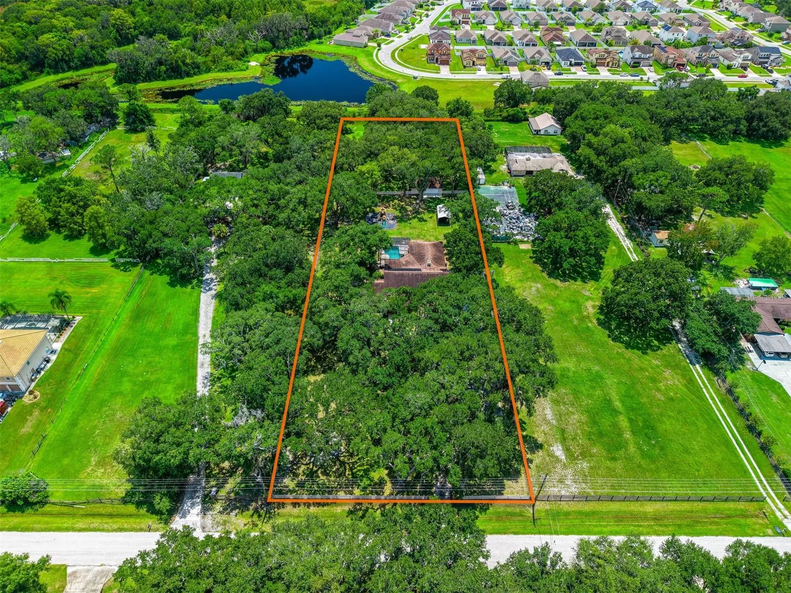 Lot Lines 2.4 Acres