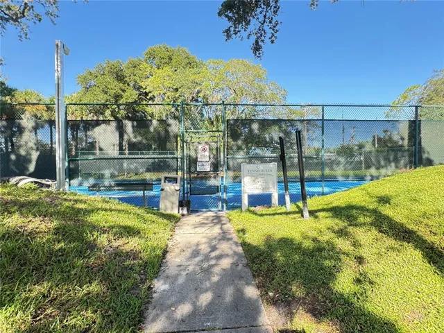 Tennis courts