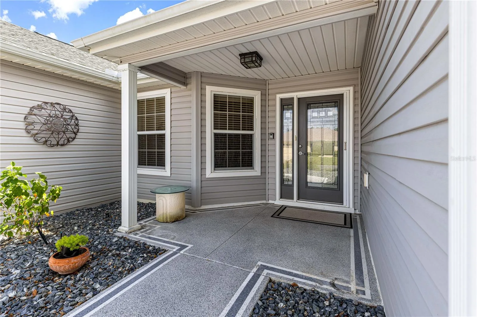 LEAD GLASS DOOR
