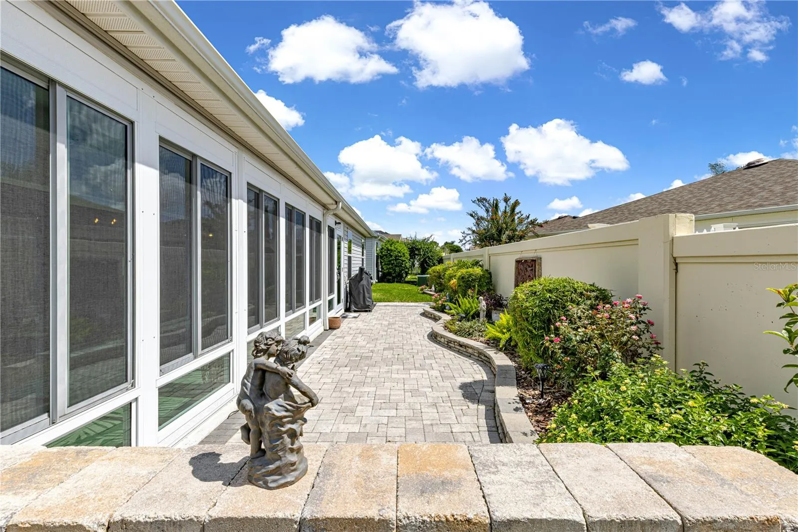 PRIVATE REAR PATIO