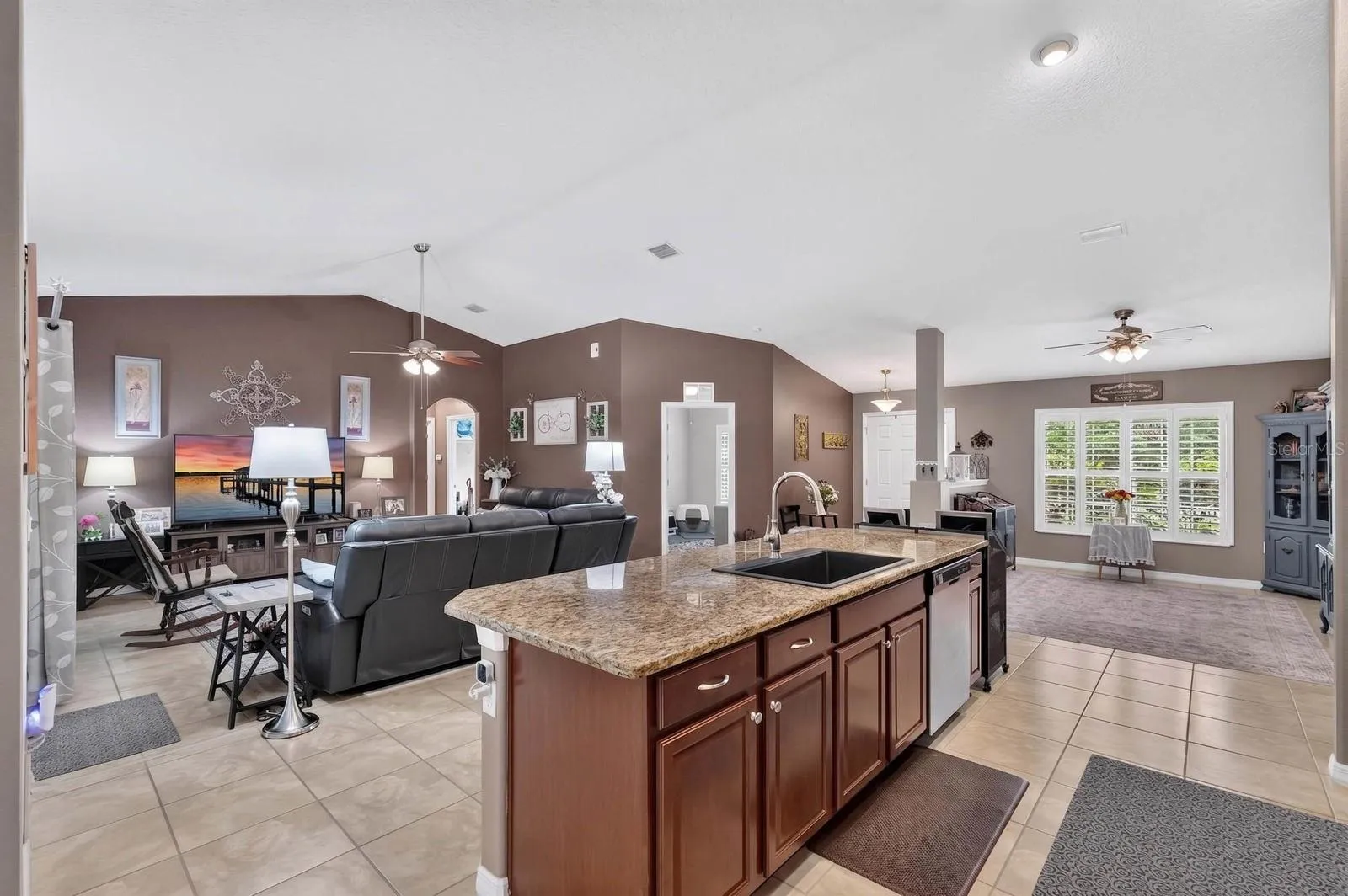 open floor plan