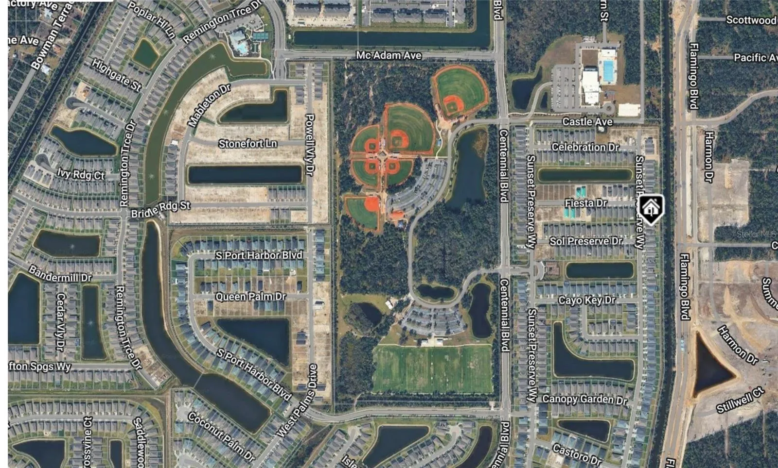 West Port Communities.  Subject is in The Hammocks.  All the facilities of Centennial is just a couple of blocks from the this home.