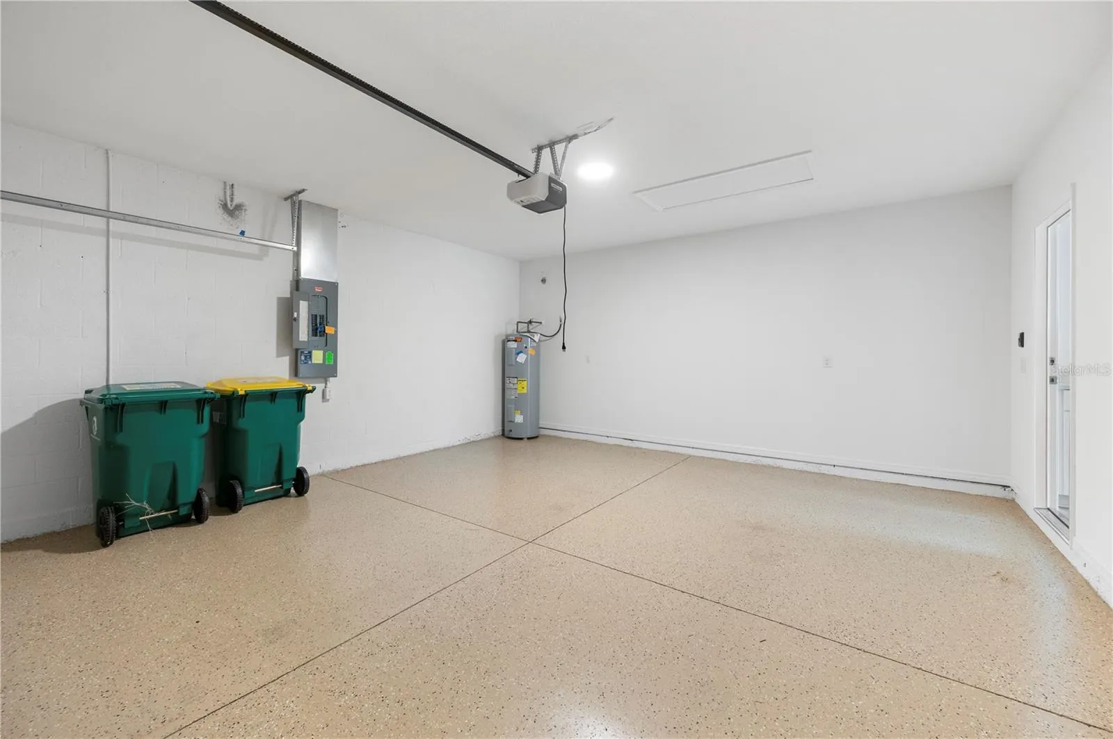 Two car garage