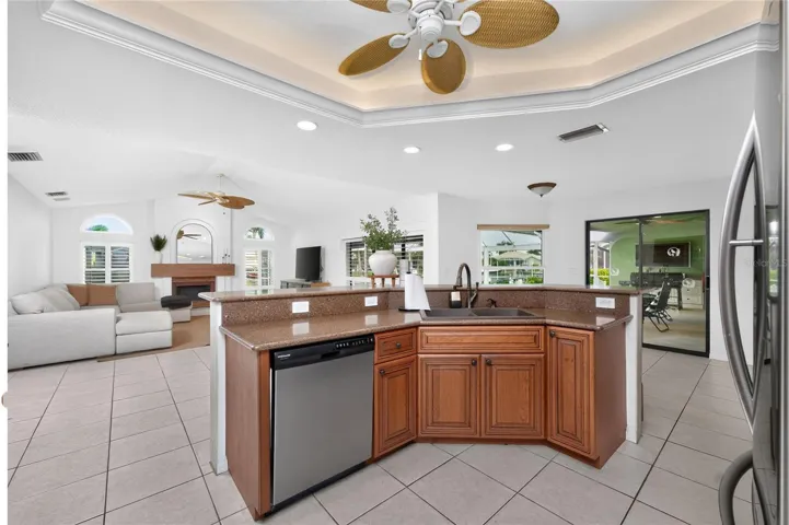 Open Kitchen- Family room