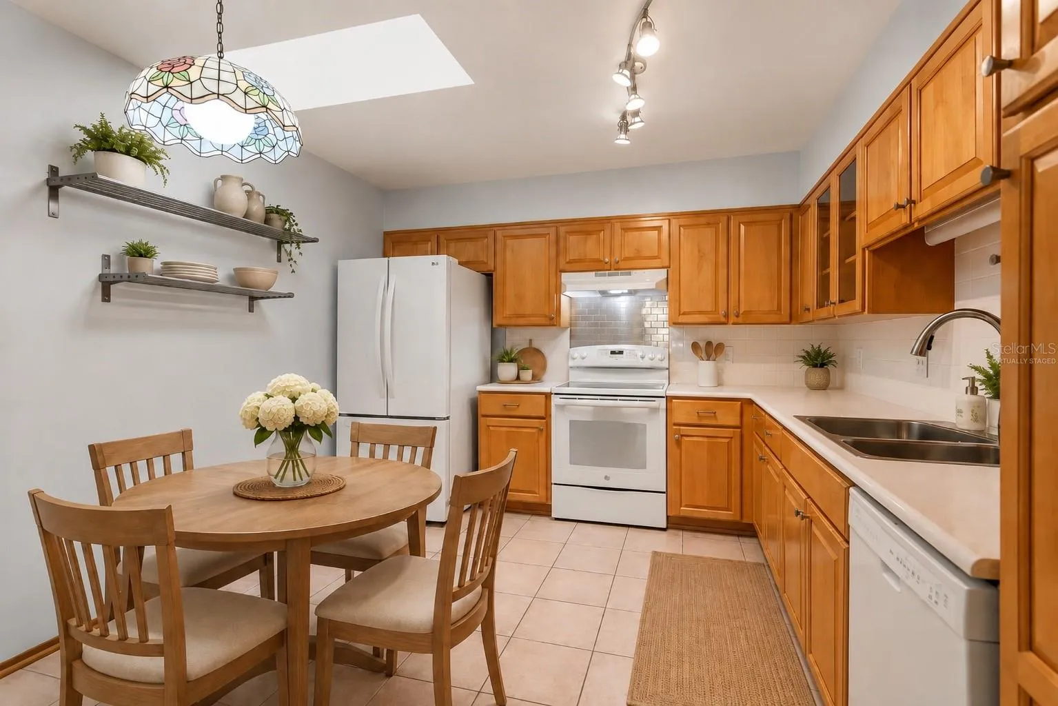 Virtually Staged Kitchen