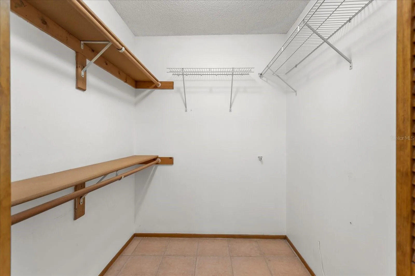 Over-size walk in primary closet