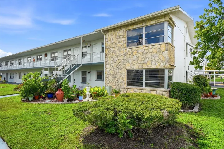 Front Exterior Elevation of Ground Floor Unit #1