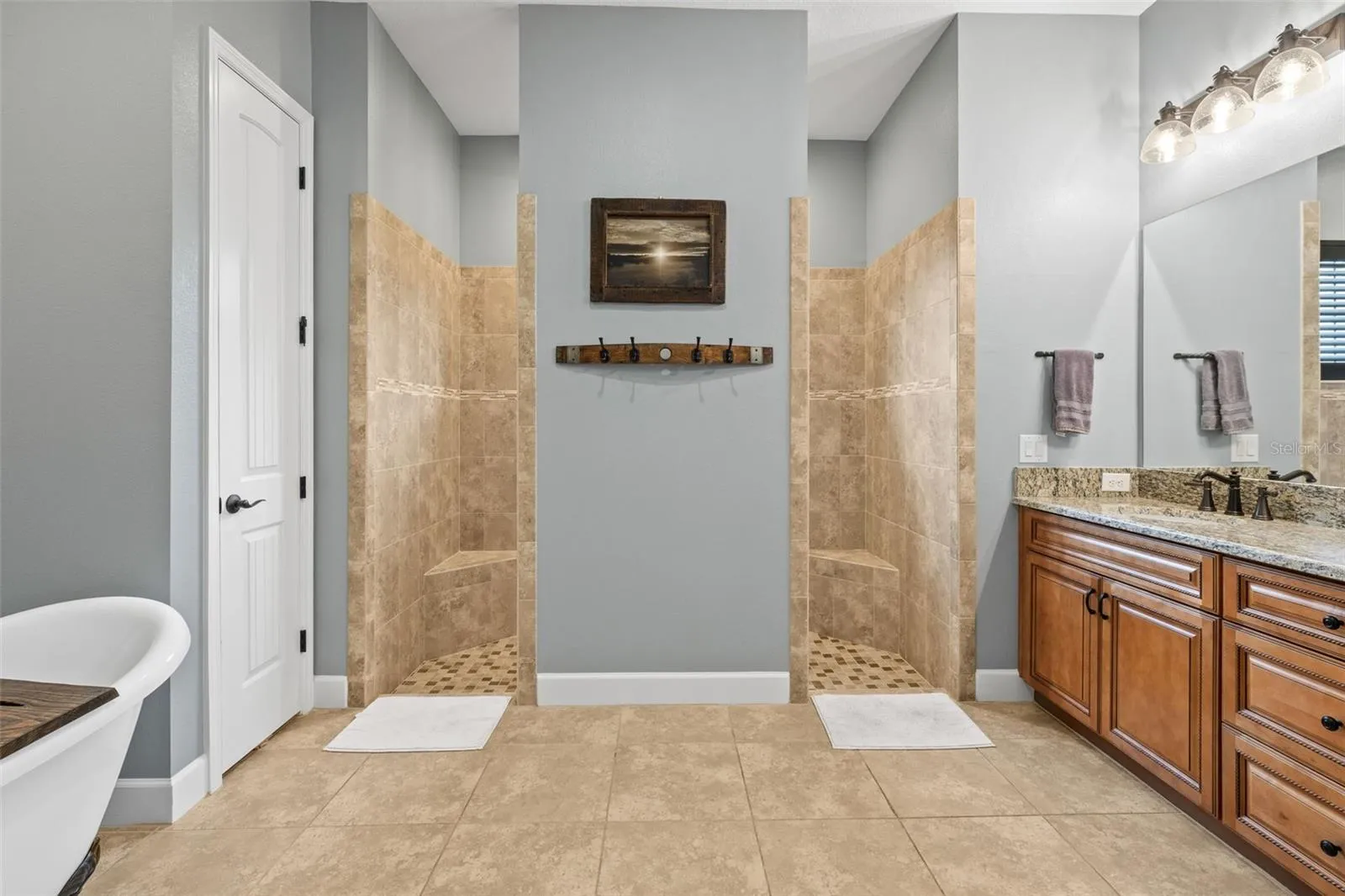 walk-through shower
