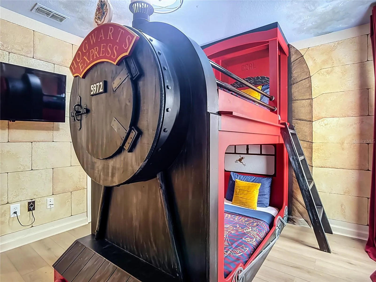 Immersive Harry Potter décor creates a magical guest experience.