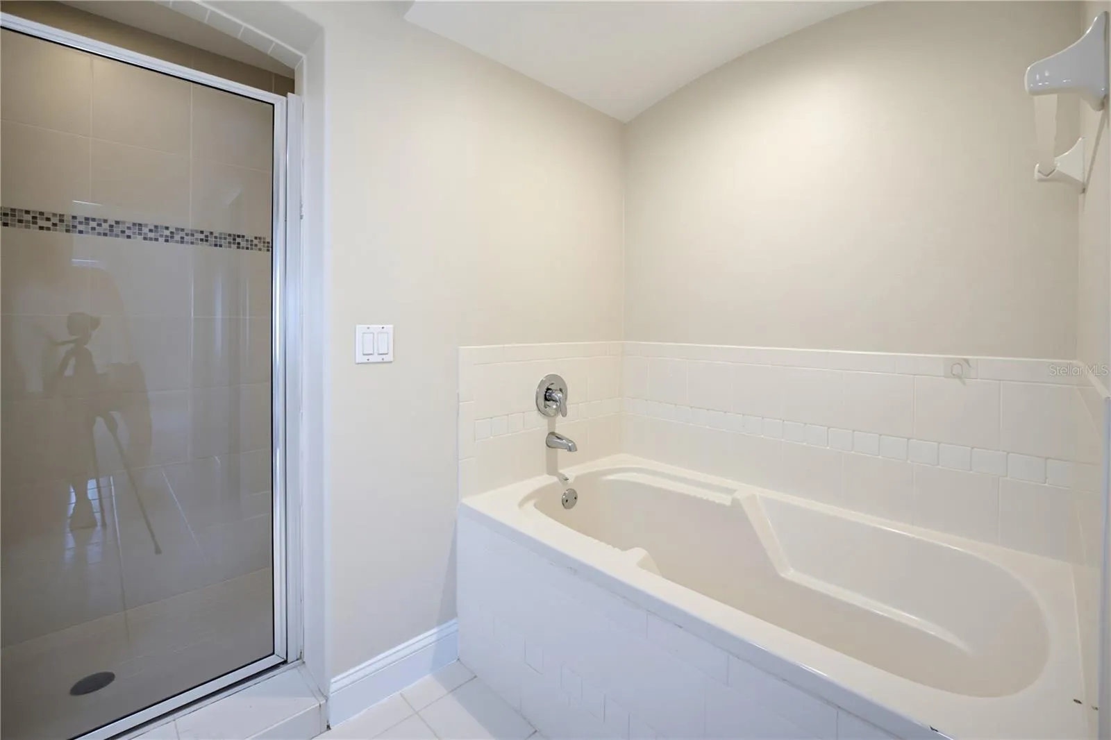 Master Soaking Tub and Separate Shower
