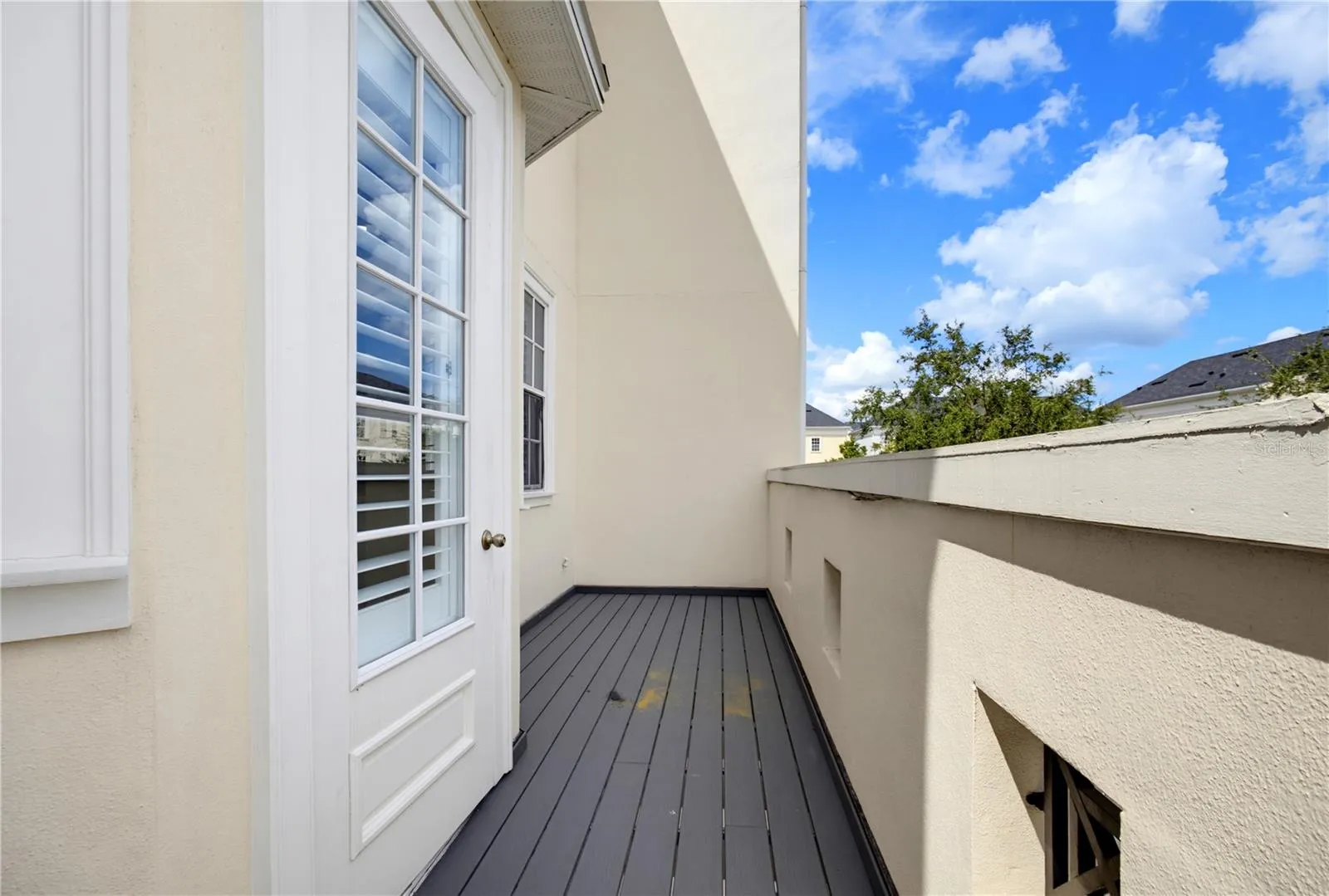 Second Level Outdoor Balcony