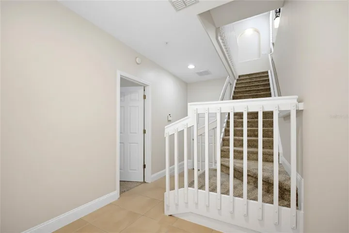 Stairs to the Second Floor