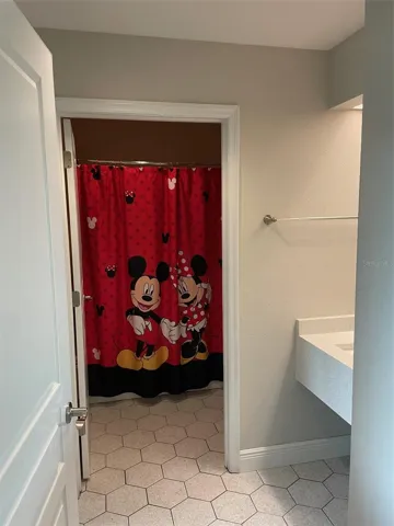 Bathroom that has bathtub and shower