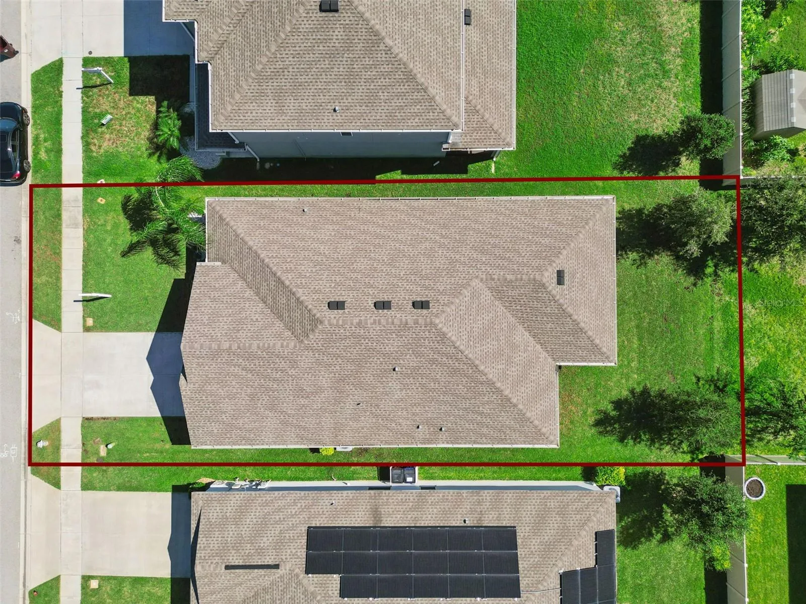Aerial View of Property