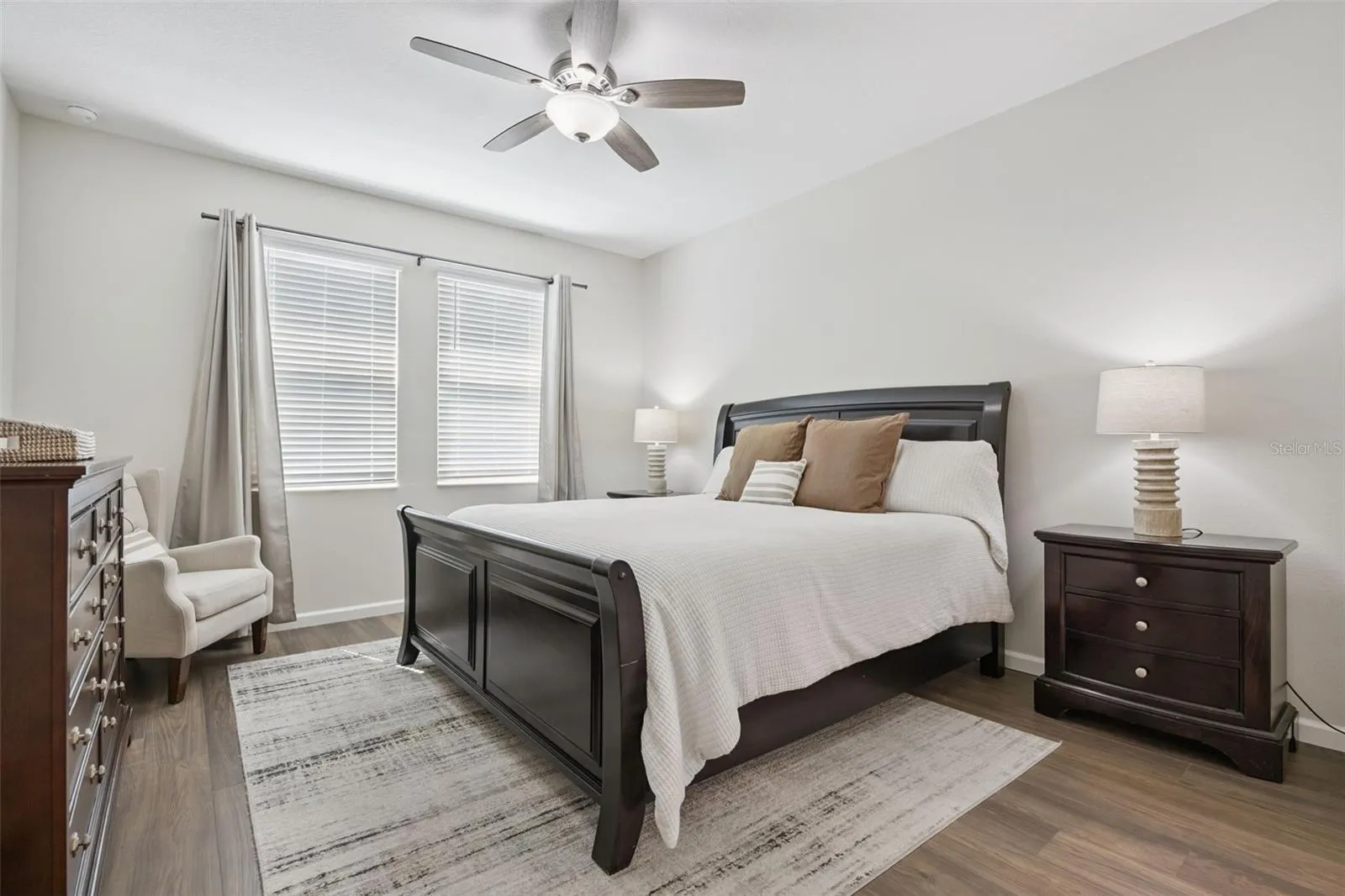 Bright Spacious Primary Bedroom