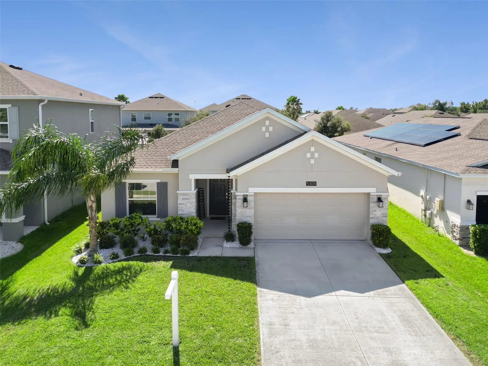 Aerial View of Front Exterior