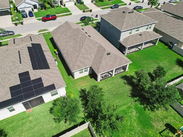Aerial View of Back of Property