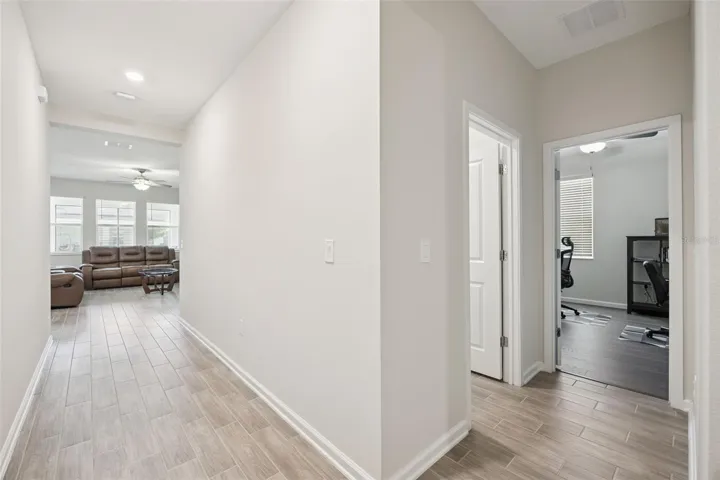 Foyer View-Laundry &amp; 4th Bedroom