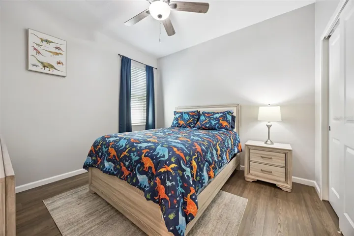 Bedroom 3 with Upgraded Flooring
