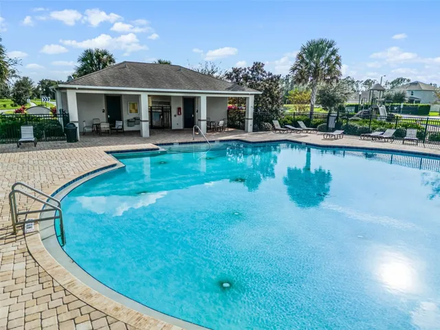 Cool Down in the Sparkling Community Pool